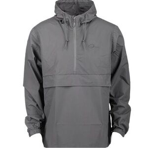 GNU Unreal G Graphic Anorak Mens Snowboarding Jacket Graphite
